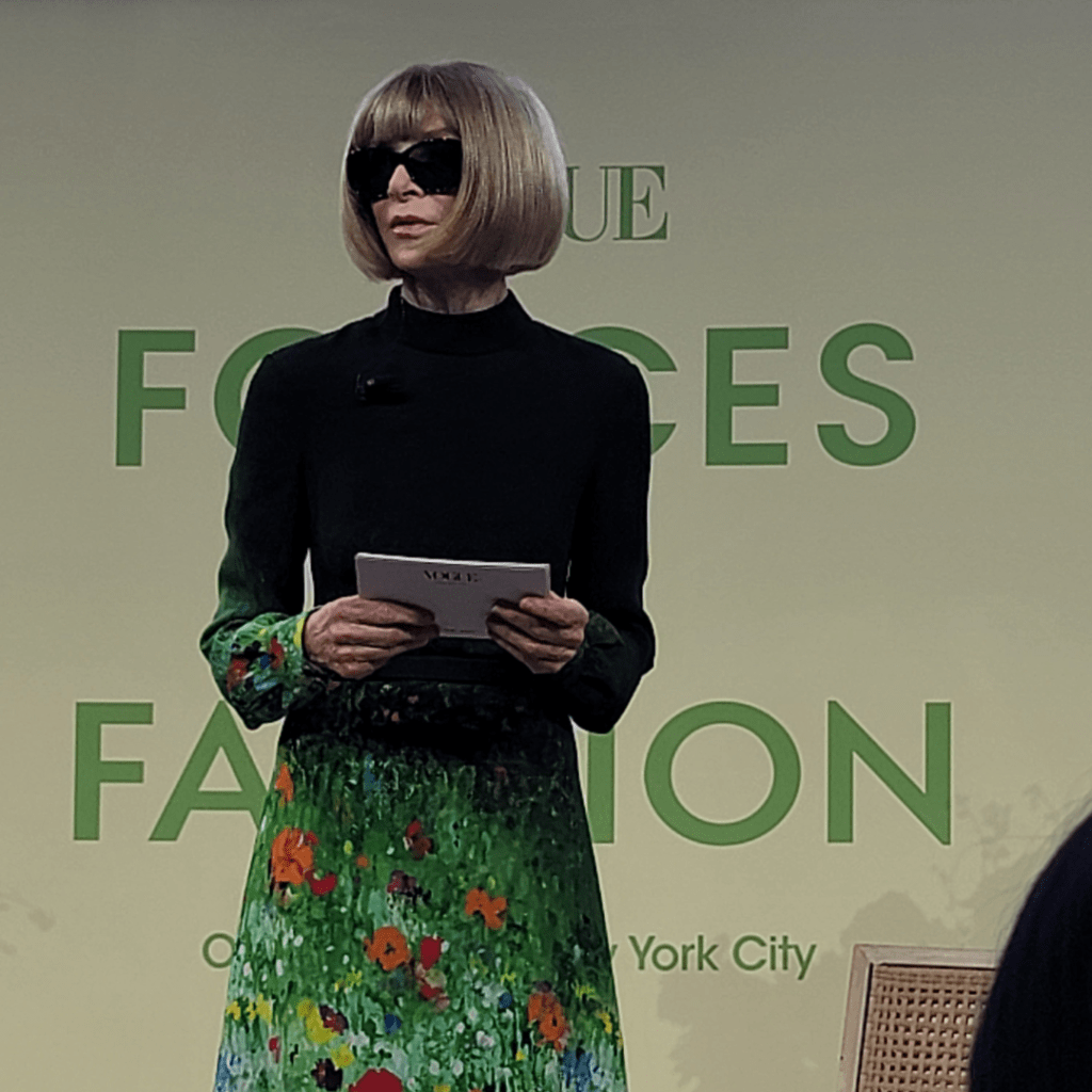 Anna Wintour present at Vogue Forces of Fashion