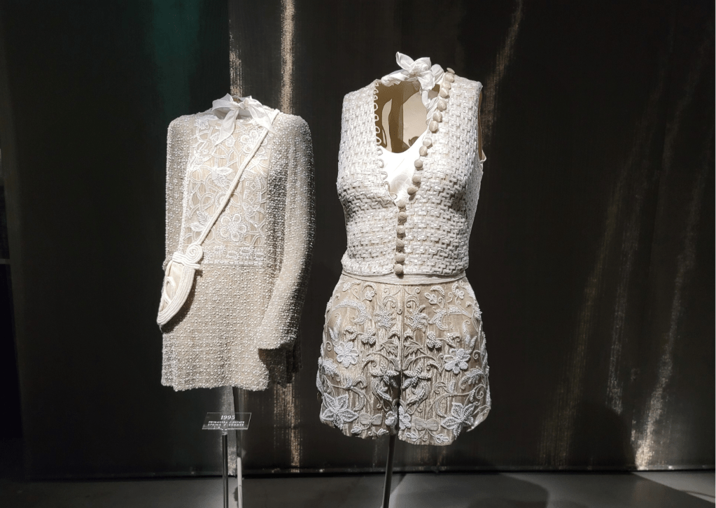 Clothes displayed at Armani/Silos.