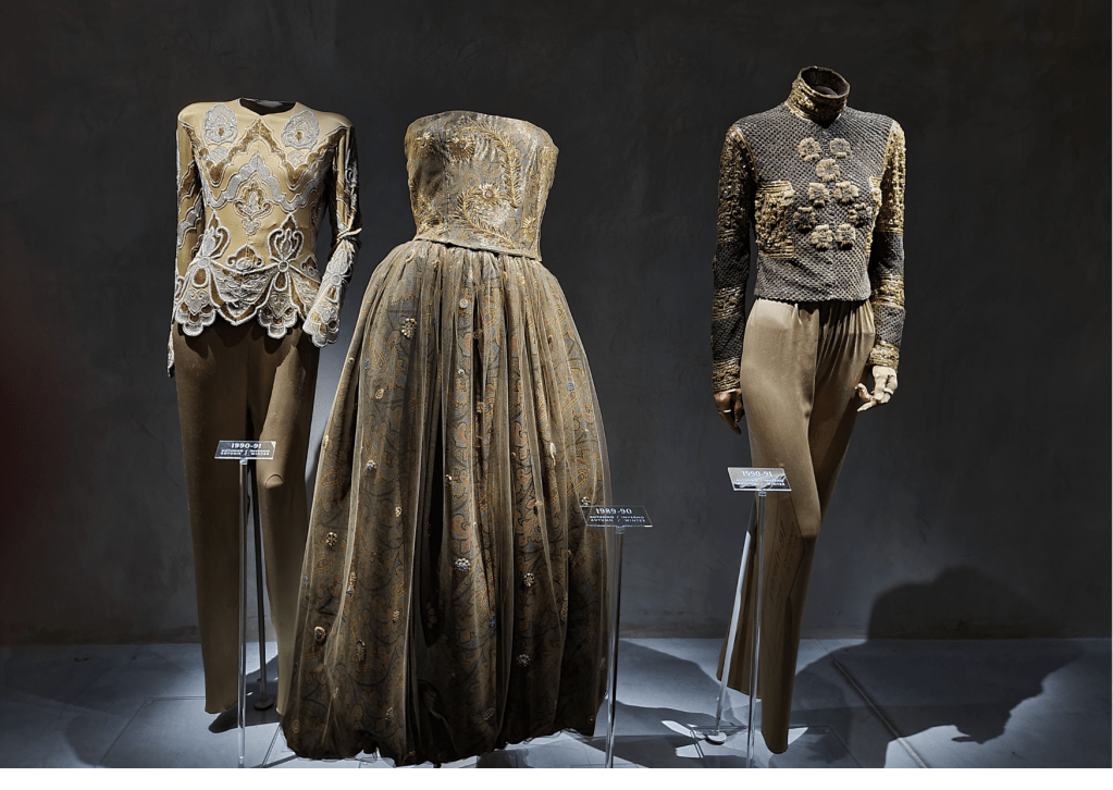 ETHNICITIES COLLECTION: This collection draws inspiration from an array of cultural influences, including Africa, China, Japan, Persia, Arabia, Syria, and Polynesia.