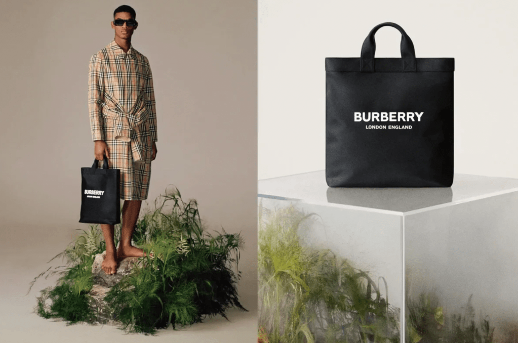 Burberry's Creative pictorial for ReBurberry Sustainability.