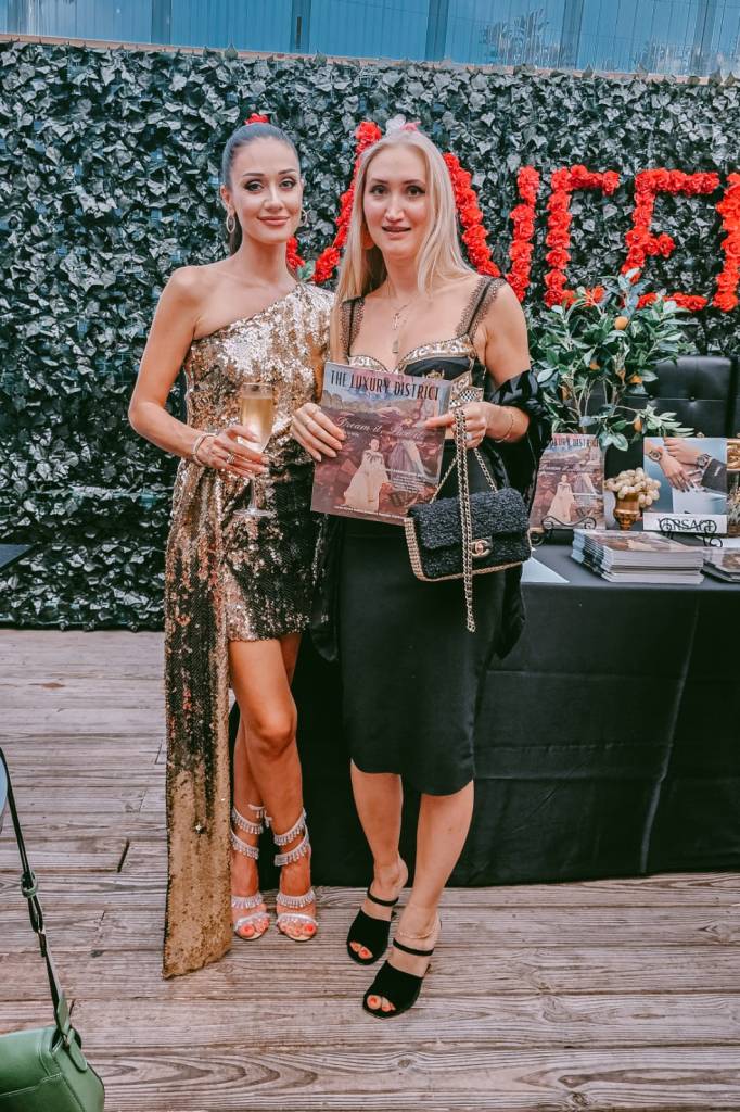 Sabina Channa, at the helm as the Editor in Chief and CEO of Icetime Luxe, steals the spotlight at the grand launch celebration.