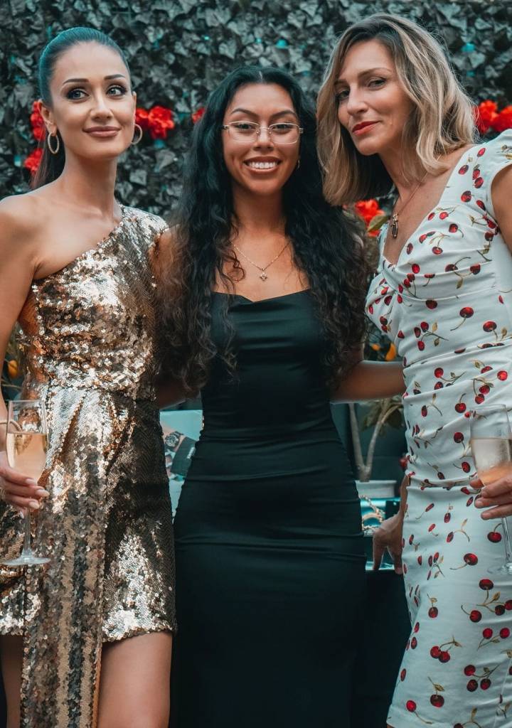 Attendees gathered in full splendor at the vibrant launch event for the second issue of The Luxury District Magazine.