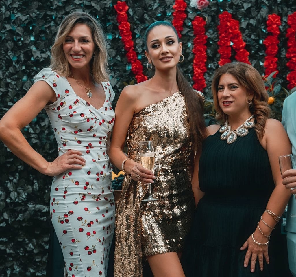 Attendees gathered in full splendor at the vibrant launch event for the second issue of The Luxury District Magazine.