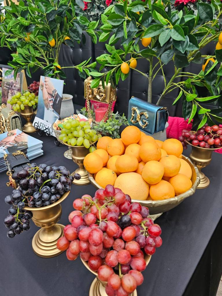 Exquisite embellishments adorned the venue, elevating the ambiance of The Luxury District Magazine's 2nd issue launch