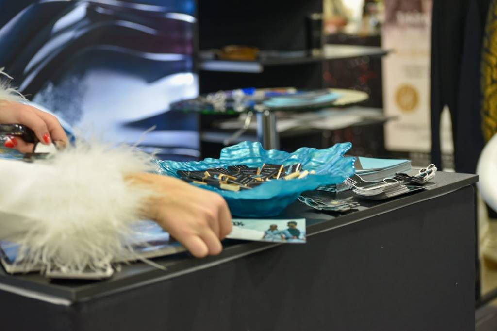 Icetime Luxe booth at the event